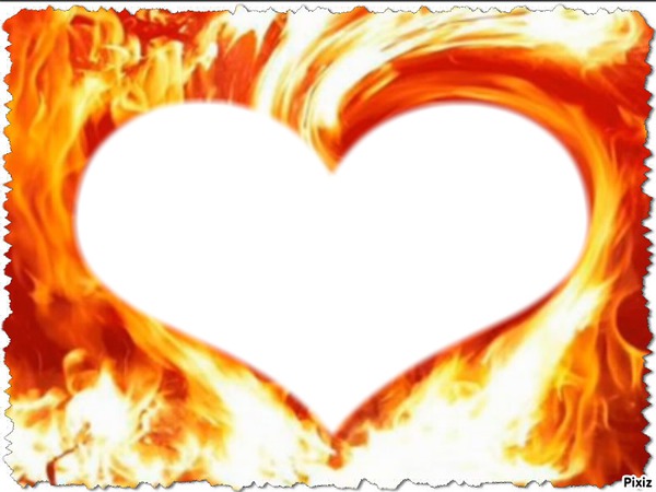 Fire Love Fotomontāža