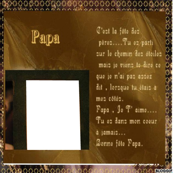 papa Fotomontage