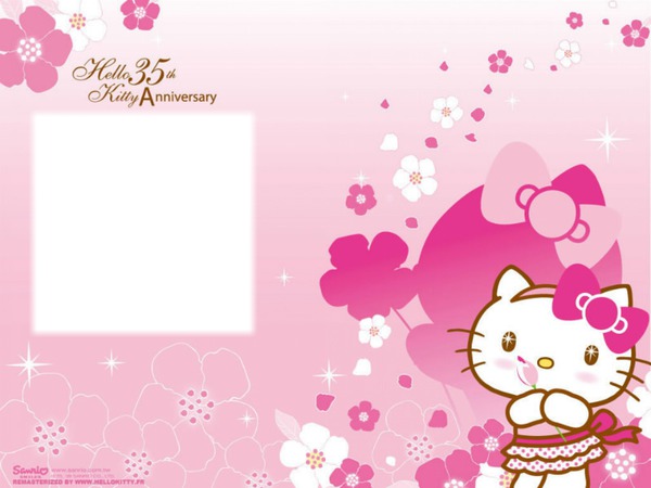 Hello Kitty Anniversary Φωτομοντάζ