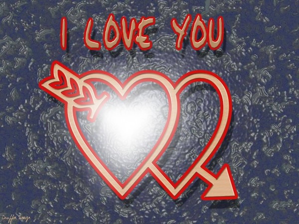 love you Montage photo