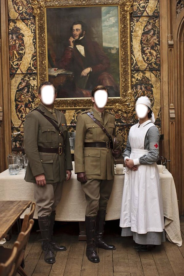 Downton Abbey Fotomontage