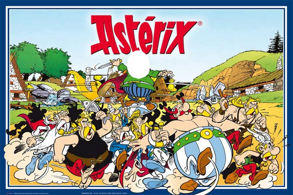 asterix et obelix 1.2 Fotomontagem