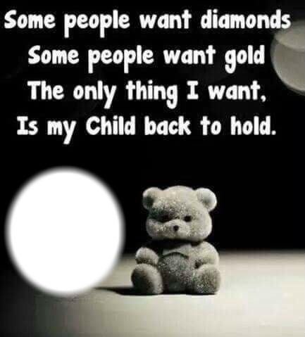 want my child back Photo frame effect