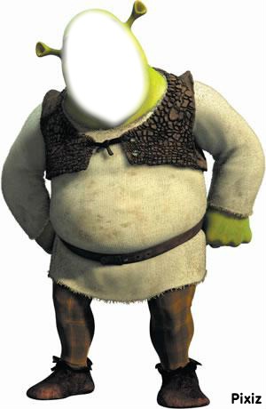 Shrek Фотомонтаж