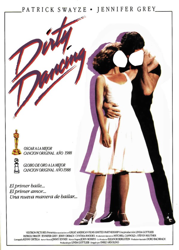 dirty dancing affiche Photo frame effect