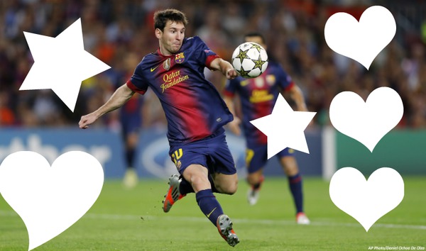 leo Messi Fotómontázs