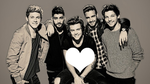 One direction, Montage photo