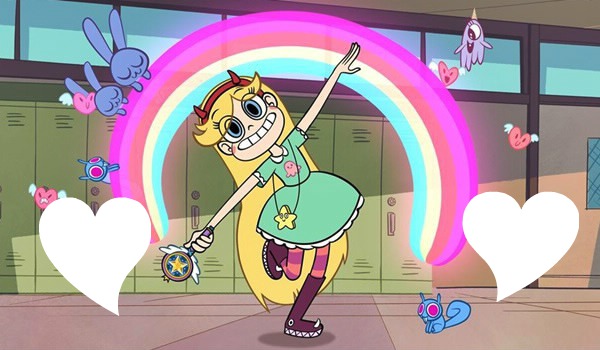 Star Butterfly Photomontage