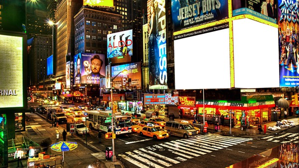 new york city times square Montage photo