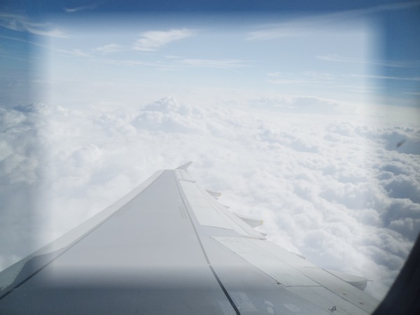 nuage avion 2 Fotomontáž