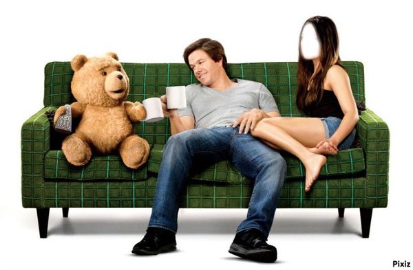 TED oso Fotomontáž