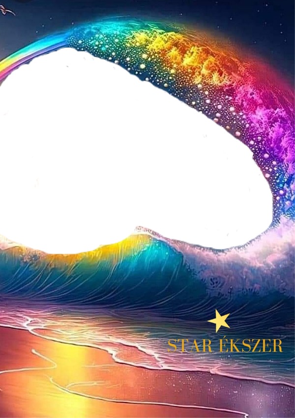 Star Ékszer színes tengerpart Φωτομοντάζ