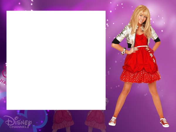Hannah Montana Fotomontáž