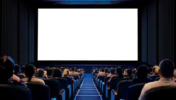 salle de cinéma Fotomontāža