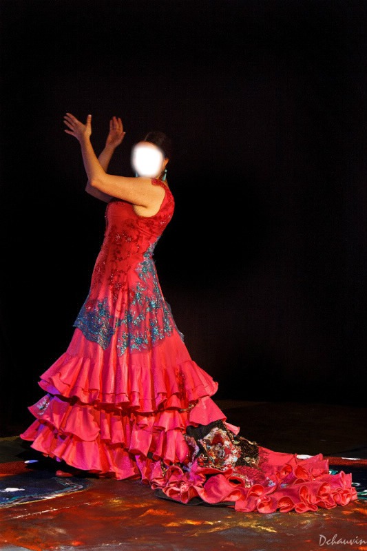 Ezia flamenco Fotomontaža