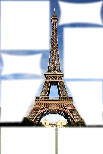 Tour Eiffel Fotomontage