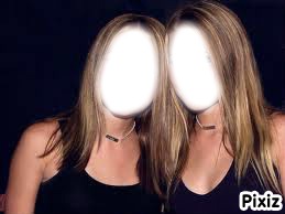 les jumelles olsen Fotomontagem