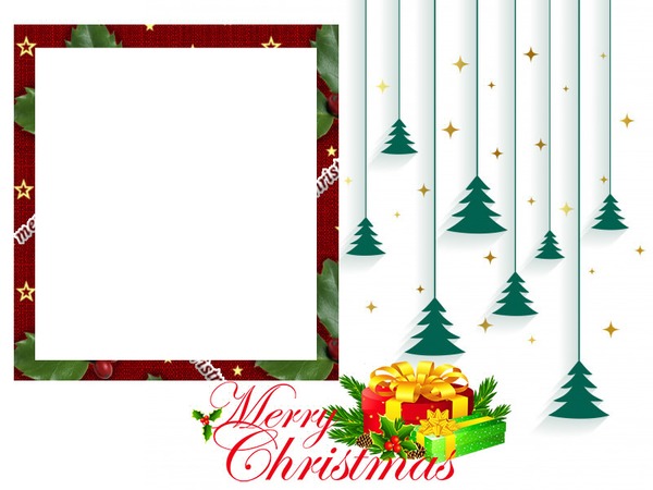 Merry Christmas Photomontage