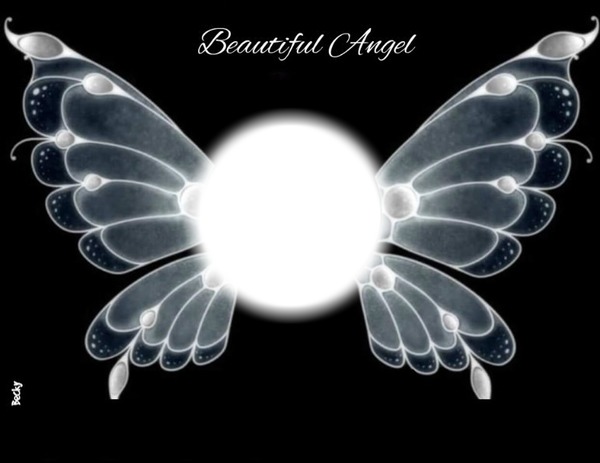 BEAUTIFUL ANGEL Fotomontaggio