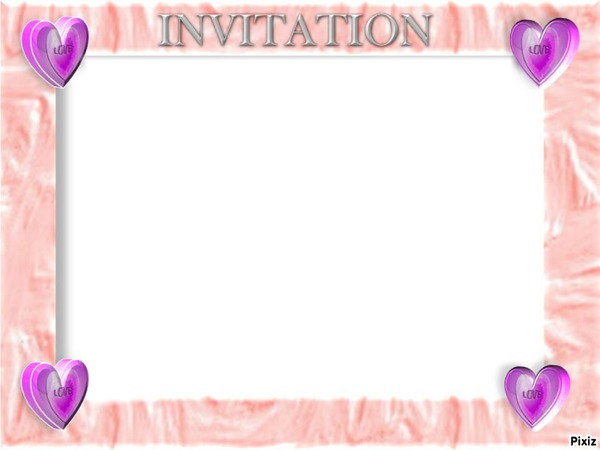 INVITATION Fotomontage