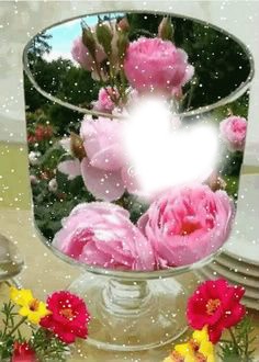 Flowers Photo frame effect