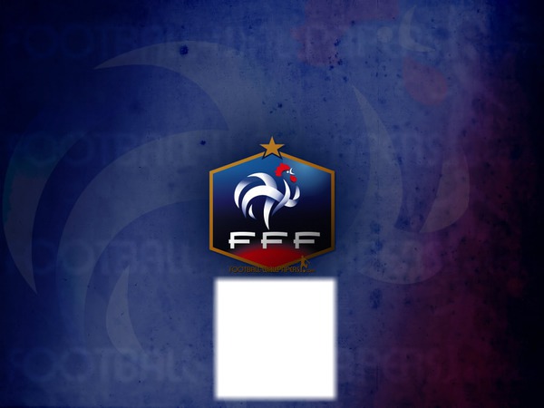 Photo de L'équipe de France de football Photomontage