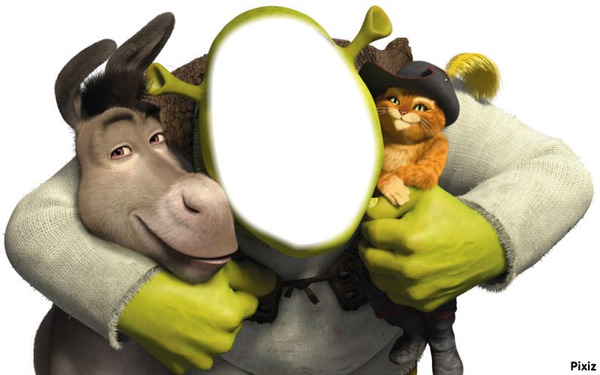 Shrek Fotomontage