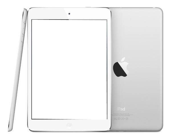 iPad Blanco Fotomontagem