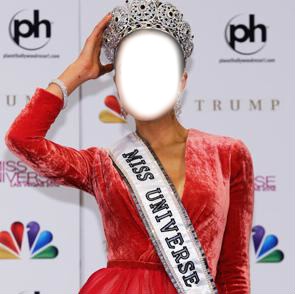 Miss Universo Fotomontaggio
