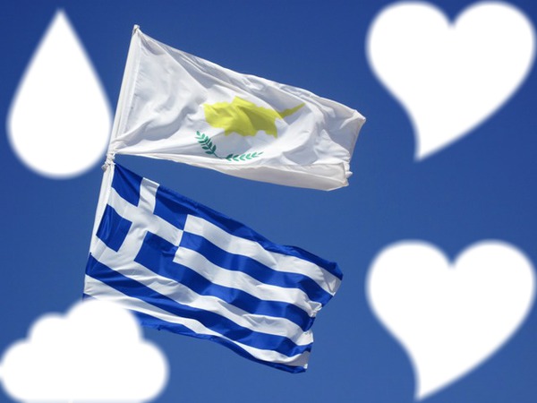 kypros ellada greece chypre cyprus amour love Photo frame effect