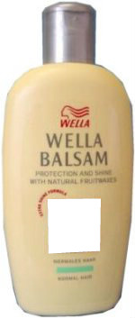 Wella Balsam Shampoo Fotomontage