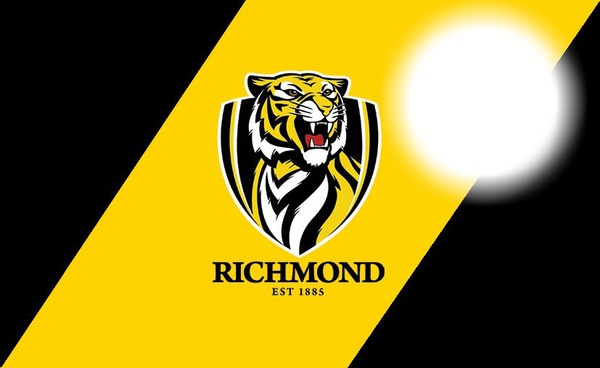 richmond tigers afl Photo frame effect