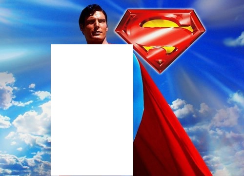 superman Fotómontázs