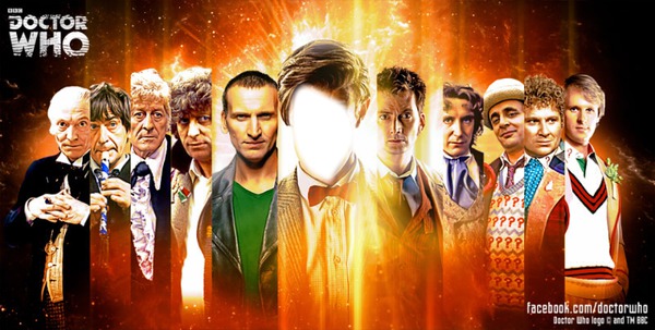 Tous les Docteurs - Doctor Who Photo frame effect