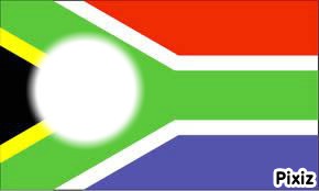 South Africa Photo frame effect