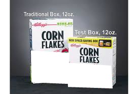 caja de cereal Fotomontáž