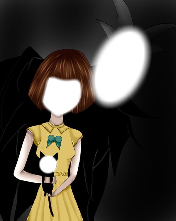 Fran Bow, mistet Midnight and Remor Fotomontage