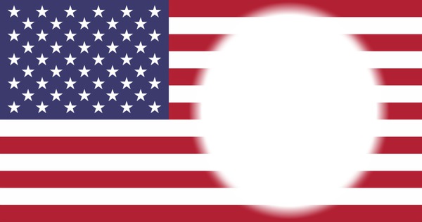 United States of America flag Fotomontāža