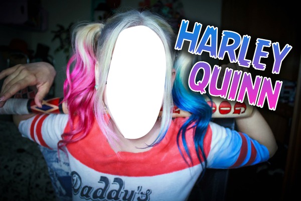 Harley Quinn Fotomontaż