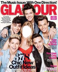 glamour con one direction Fotomontáž