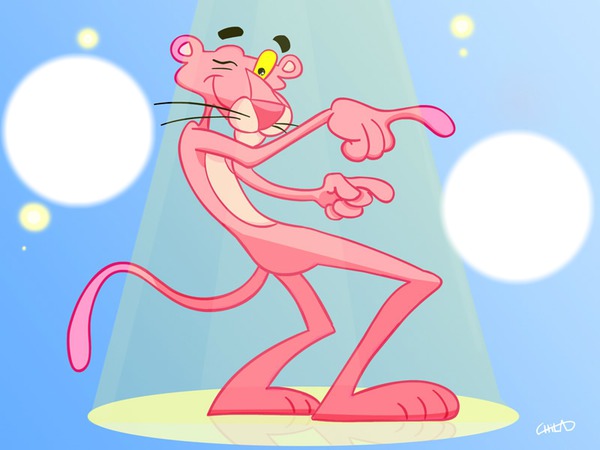 Pink Panther 2 Photo frame effect