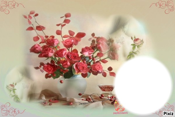 bouquet rustique Fotomontažas