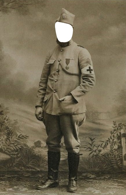 soldat Fotomontaža