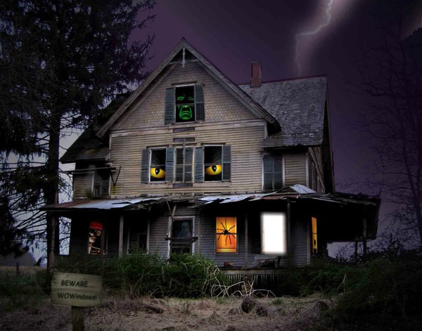Haunted House Fotomontáž