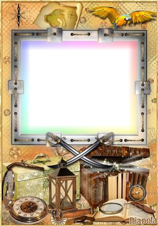 pirate Photo frame effect