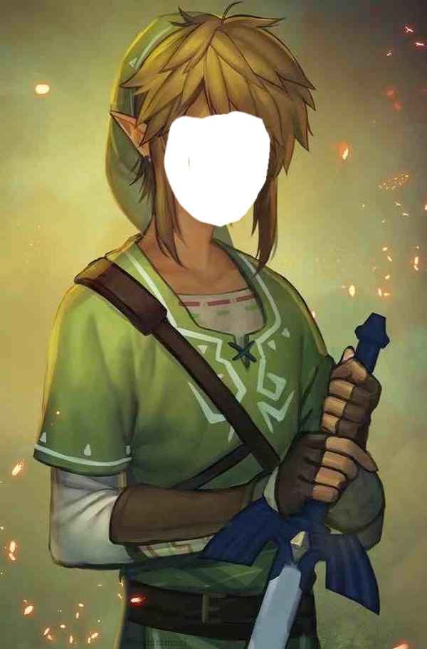 Zelda anime Fotomontaggio