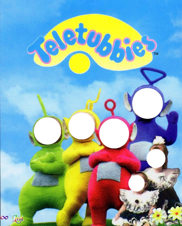 teletubbies Fotomontage