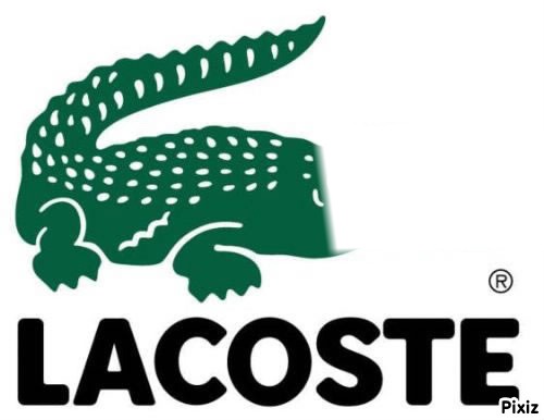 lacoste Photo frame effect
