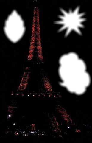 Tour Eiffel Photo 1 Perso Nature Photo frame effect