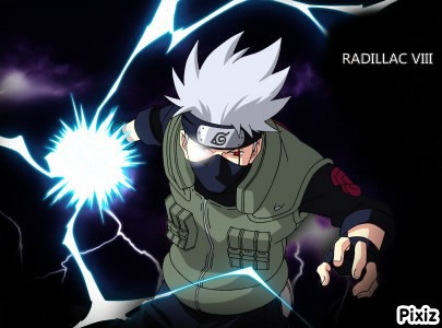 kakashi chidori Fotomontaggio